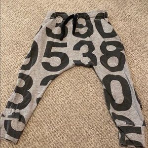 Nununu drop crotch joggers